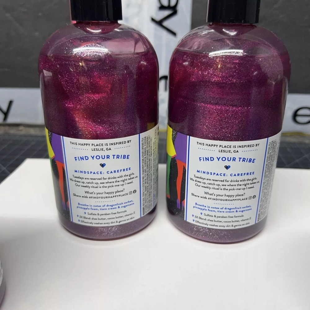 4 NEW Find Your Happy Place Girls Night Out body wash / shower gel - 12oz each - Picture 5 of 10